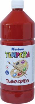 BARV. TEMPERA KARBON T.RDEČA 1000ML Bordo 3464