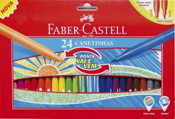 Flomastri Faber-Castell IN&OUT 24/1 24/1 3642