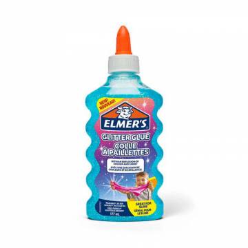 LEPILO ELMERS MODRA Z BLEŠČICAMI 177 ML 4141