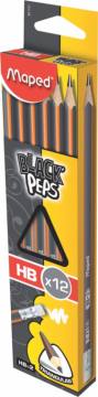 Grafitni svinčni Maped Black'peps z radi 4319
