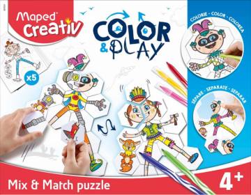 SET KREATIVNI MAPED PUZZLE 12/1 4622