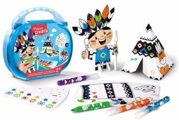 SET KREATIVNI MAPED INDIJANSKI TABOR 202 12/1 4648