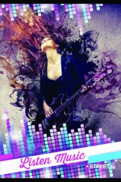 Zvezek Street2 A5 latajn A5 4749