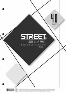 LISTI VLOŽNI STREET A4/BI 80G 40L A4 4971