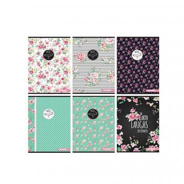 Zvezek Street Flowers A4 brezčrtni A4 5022