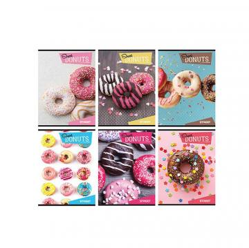 Zvezek Street Macarons A4 mali karo A4 5032