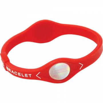 Energijska silikonska zapestnica Rdeča  7790