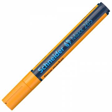 MARKER KREDA SCHNEIDER 265 ORANŽNA 2-3MM Oranžna 8384
