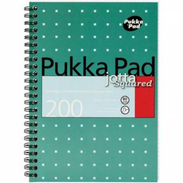 ZVEZEK ŠPIRALA METALLIC A6 ČRTE 100 LIST 9487