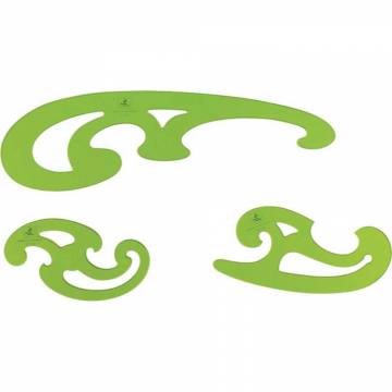 Šablona krivulje Faber-Castell 3/1 9930