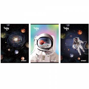 Zvezek Street Stars A5 črte z robom A5 9253