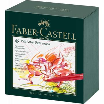 Flomastri Faber-Castell Pitt B St.Box48X 48/1 10092