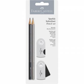 Set Faber-Castell Sparkle sreb./čr 2018 10102