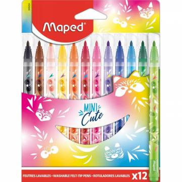 Flomastri MAPED Mini CUte, 12/1 10780