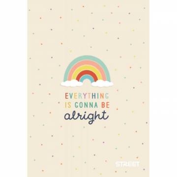 Beležka A6, STREET RAINBOW A6 10870