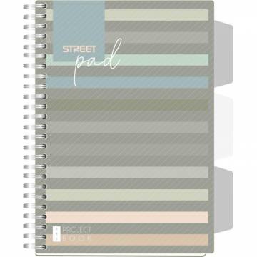ZVEZEK ŠPIRALA S.PAD LINES A5 1R 100L PR A5 10908