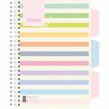 ZVEZEK ŠPIRALA S.PAD STRIP A5 1R 100L PR A5 10916