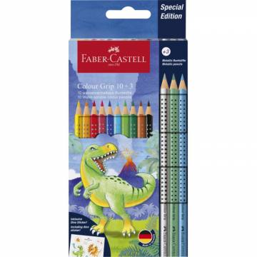 BARVICE FABER-CASTELL GRIP DINO 10+3 11035