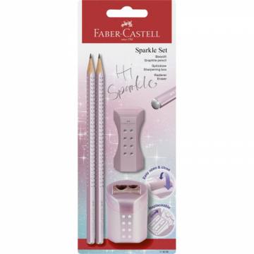 SET FABER-CASTELL SPARKLE COSMIC BC ROSE 11037