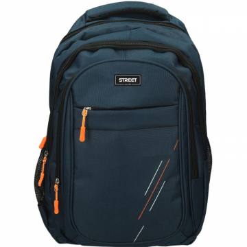 Nahrbtnik Round Minimalistic Blue 11372