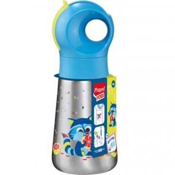 STEKLENIČKA MAPED MINIZ SS 350ML ZAJČEK Modra 12355