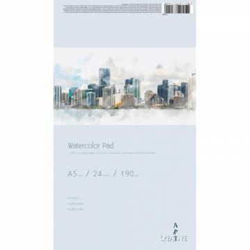 Akvarelni blok Creative A5 24L 190GR. A5 12476