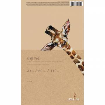 Skicirni blok kraf Creative A4 60L 110G A4 12481